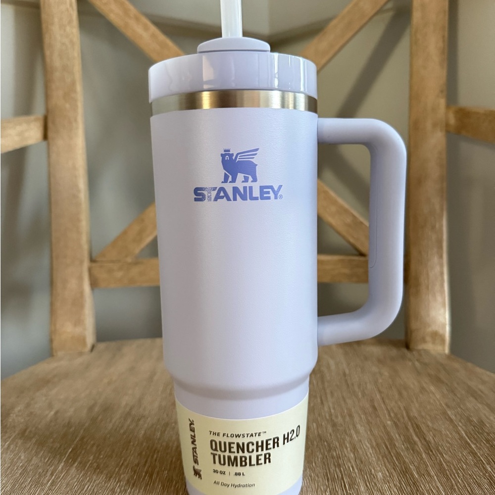 Stanley Quencher H20 Straw Tumbler 30oz Dew Drop Blue Periwinkle Purple NEW!!